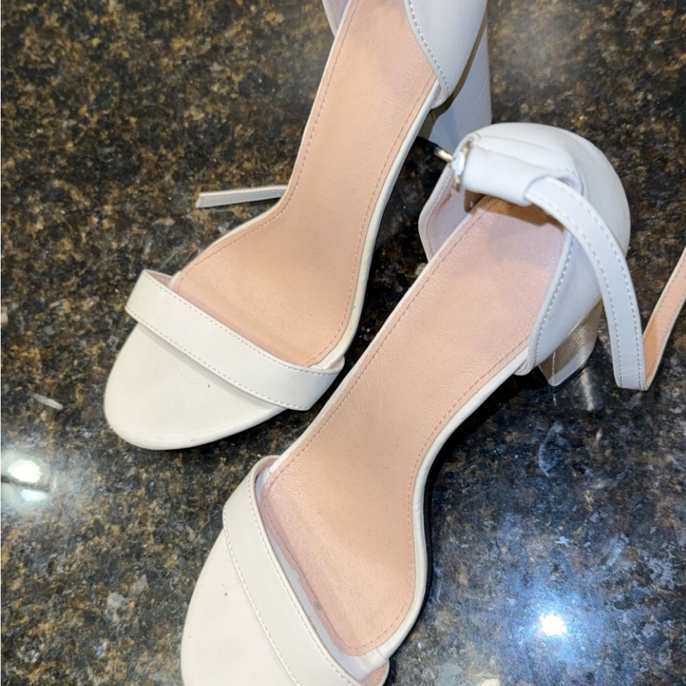 Elegant Nude/Cream Women's Heels